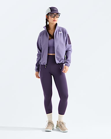 Womens Tek Approach Jacket TNF Grounded PlumEndless Dusk HERO2