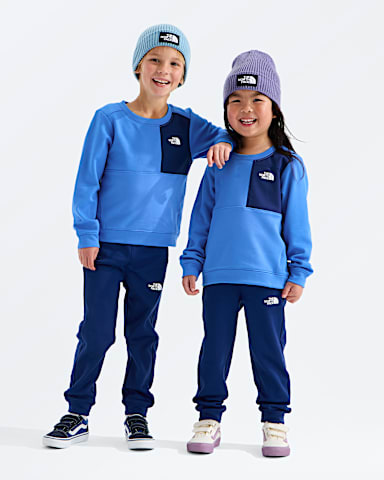 Kids TNF Performance Fleece Set TNF Active BlueBold Blue HERO