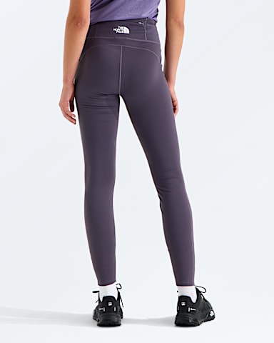 Womens Winter Warm Pro Tights TNF Endless Dusk BACK