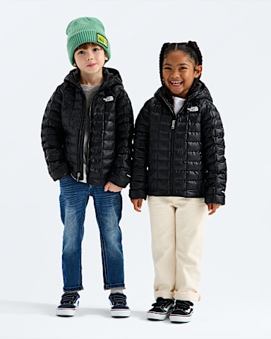 Kids THERMOBALL Hooded Jacket TNF TNF BlackTNF Black Main