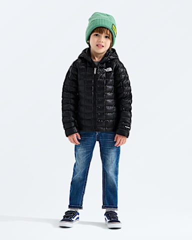 Kids THERMOBALL Hooded Jacket TNF TNF BlackTNF Black HERO2