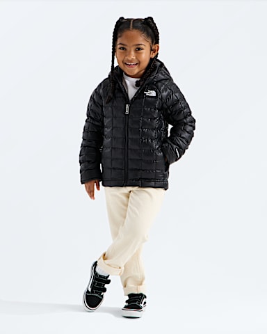 Kids THERMOBALL Hooded Jacket TNF TNF BlackTNF Black HERO3