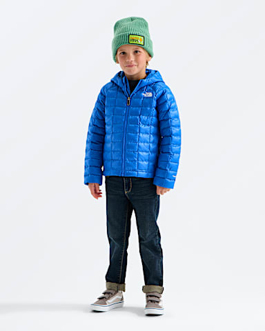 Manteau capuchon THERMOBALL pour enfants TNF Bleu Actif HERO2