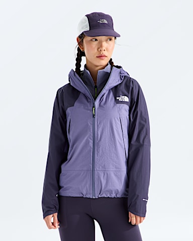 Manteau impermable Ridgelite pour femmes TNF Crepuscule InfiniPrune Broyee HERO