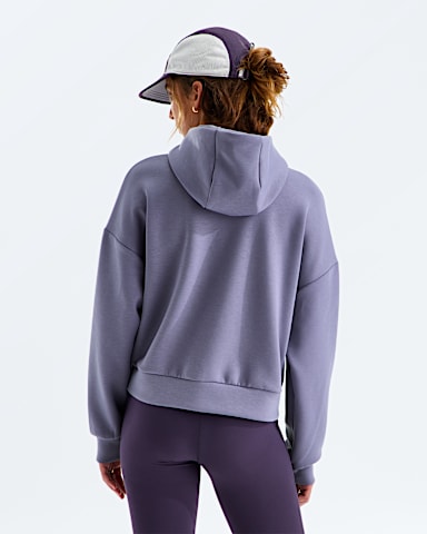 Womens Jaida FullZip Hooded Jacket TNF Grounded Plum BACK