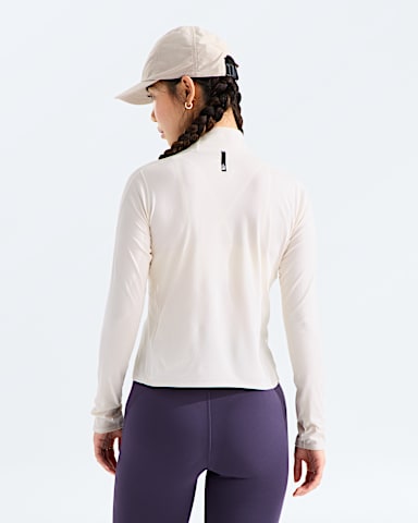 Womens Jaida Zip TNF White Dune Light Heather BACK