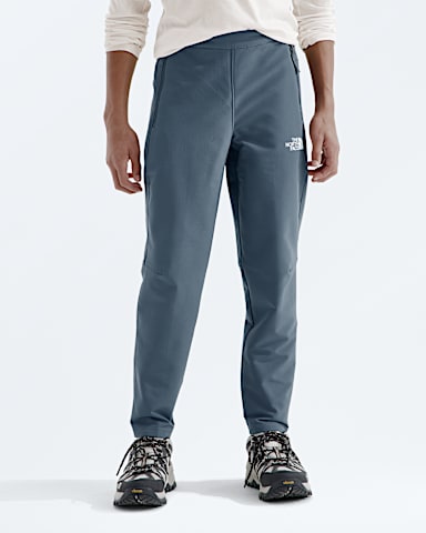 Boys  Girls Perlino Soft Shell Pants TNF Granite Grey HERO3