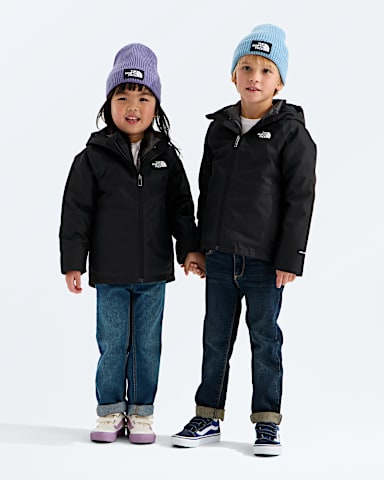 Kids Perrito 4N1 Hooded Jacket TNF TNF Black Main