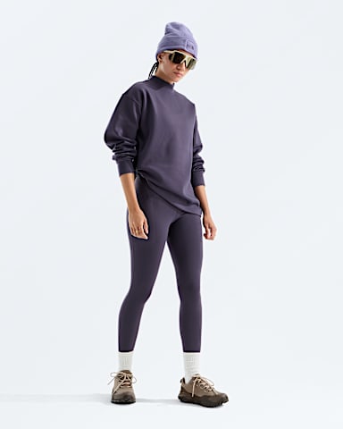 Womens Jaida Long Crew TNF Endless Dusk HERO2