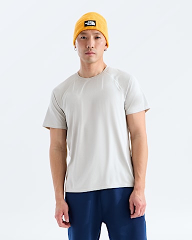Mens Dynamic ShortSleeve Tee TNF Cumulus Cloud Light Heather Main