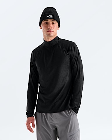 Haut  glissire un quart Dynamic pour hommes TNF Bruyere Foncee Noir TNF HERO