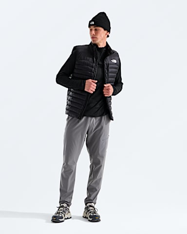 Haut  glissire un quart Dynamic pour hommes TNF Bruyere Foncee Noir TNF HERO2