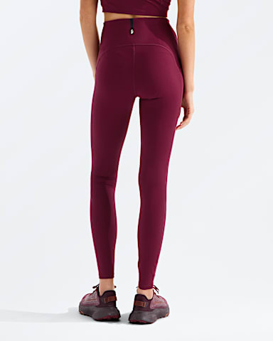 Womens Jaida Pocket Leggings27 TNF Burgundy Crush BACK