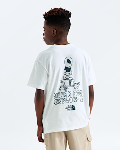 Tshirt dcontract Alien imprim pour garons et filles TNF Blanc TNF HERO2
