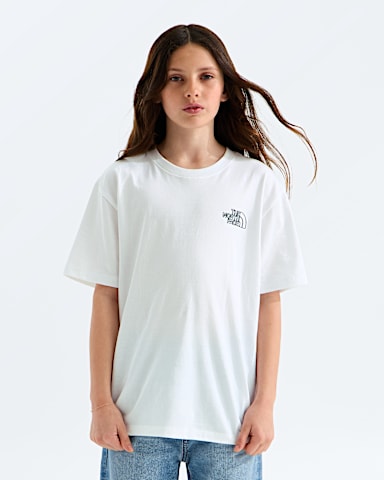 Tshirt dcontract Alien imprim pour garons et filles TNF Blanc TNF HERO3