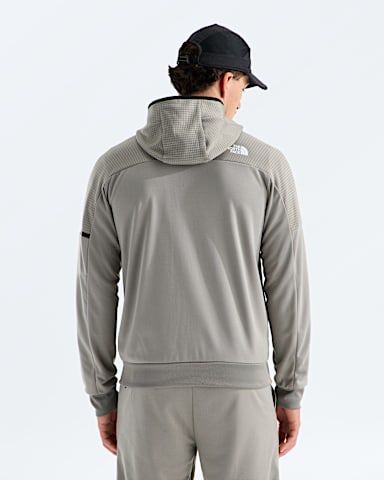 Mens Mountain Athletics FullZip Fleece 20 TNF Stone Slab BACK