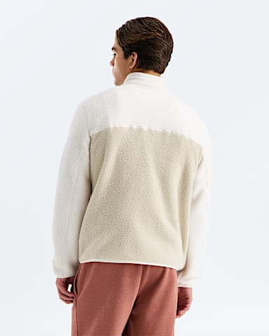 Mens Yumiori Zip TNF Desert StoneWhite Dune BACK