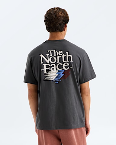 Tshirt Retro Trail dcontract pour hommes imprim TNF Gris Anthracite HERO