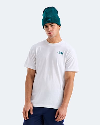 Mens Evolution TNF NSE Regular ShortSleeve Tee TNF TNF White BACK