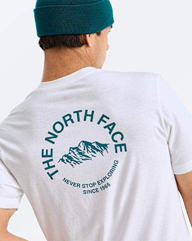 Mens Evolution TNF NSE Regular ShortSleeve Tee TNF TNF White HERO2