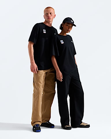 Unisex US Ski and Snowboard Relaxed ShortSleeve Tee TNF TNF Black Main