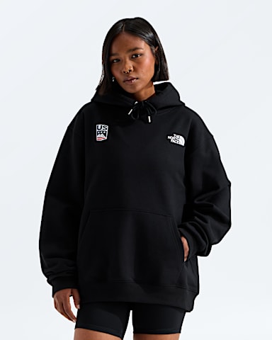 Unisex US Ski and Snowboard Relaxed Hoodie TNF HERO3
