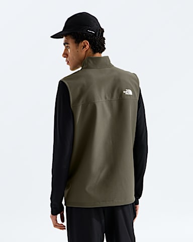Mens Apex Bionic 3 Vest TNF New Taupe Green BACK