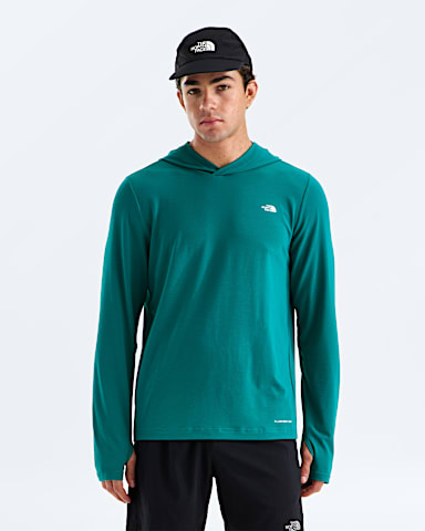 Mens Adventure Sun Hoodie TNF Restorative Teal Main