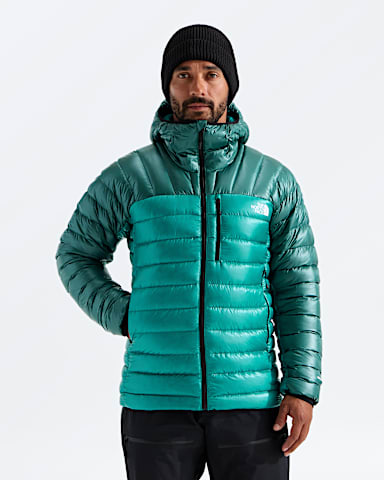 Mens Summit Series Breithorn Hoodie TNF Restorative Teal  Pacific Teal Main