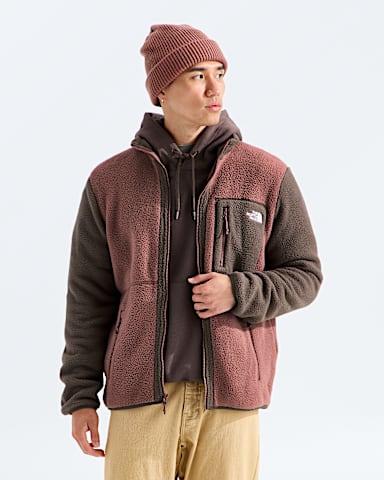 Mens Yumiori FullZip TNF Copper Silt  Smokey Brown HERO