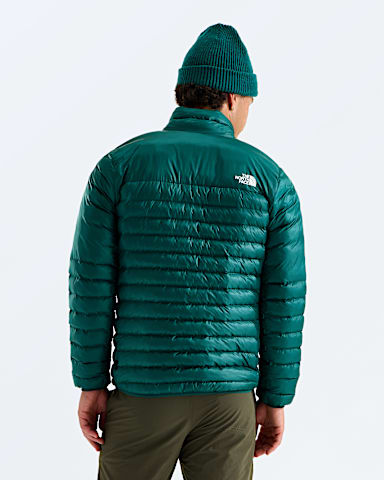 Mens Terra Peak Jacket TNF Pacific Teal Restorative Teal BACK