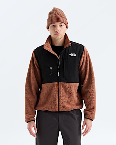 Mens Retro Denali Jacket TNF Copper SiltTNF Black HERO
