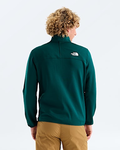 Mens Crest Full Zip Jacket TNF Pacific TealTNF Black BACK
