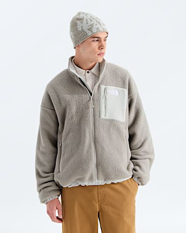 Mens Yumiori Reversible Jacket TNF Cumulus CloudStone Slab HERO