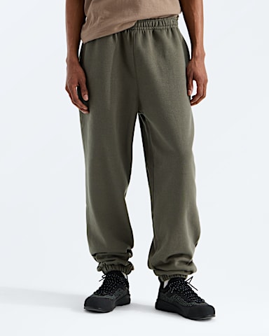 Mens TNF Red Box Sweatpants TNF New Taupe Green HERO