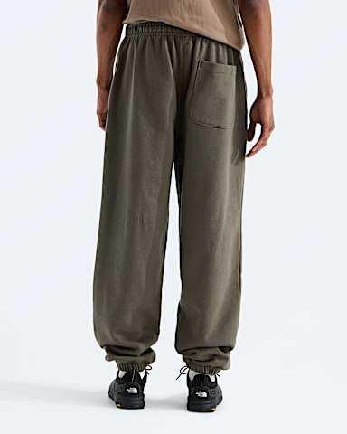 Mens TNF Red Box Sweatpants TNF New Taupe Green BACK