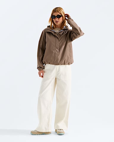 Manteau capuchon Voyage Rain 3L pour femmes TNF Grenat HERO2