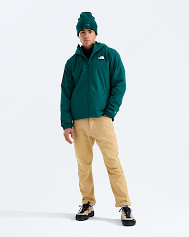 Mens Quest Jacket TNF Pacific Teal HERO2