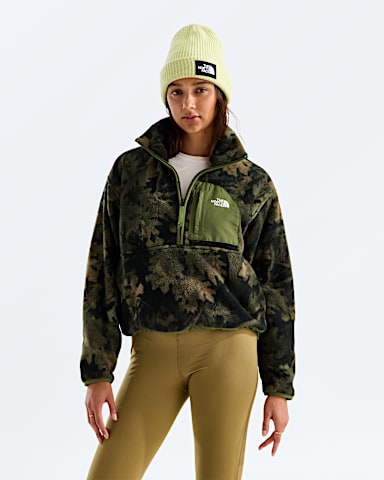 Womens Yumiori Off Peak Zip JacketPrint TNF Woodland Green Yosemite Oak Print Main