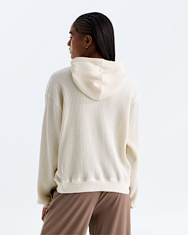 Womens Chabot 20 Hoodie TNF White Dune BACK