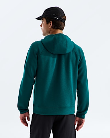 Mens Dynamic Hoodie TNF Pacific Teal BACK