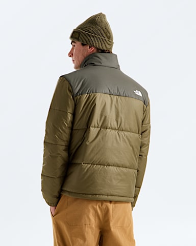 Manteau isol Nuketo Synth pour hommes TNF Graine De CarviVert Taupe BACK
