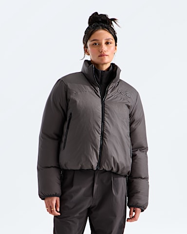 Manteau rversible Pertex Nuptse pour femmes TNF VERT ESTRAN LUSTRVERT BASTILLE HERO