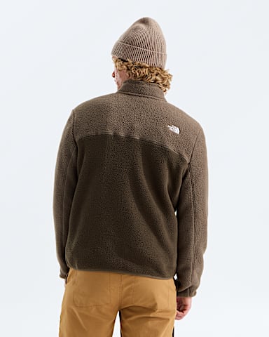 Mens Yumiori Zip TNF Dark ChestnutSmokey Brown BACK