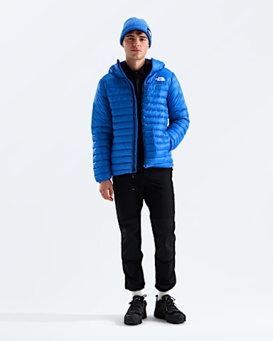 Mens Terra Peak Hoodie TNF Active BlueBold Blue HERO2