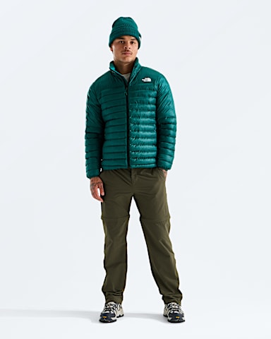 Mens Terra Peak Jacket TNF Pacific Teal Restorative Teal HERO2