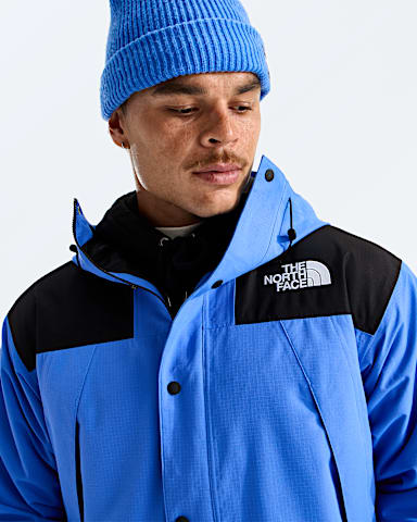 Mens DRYVENT Mono Mountain Jacket TNF Active BlueTNF Black HERO3