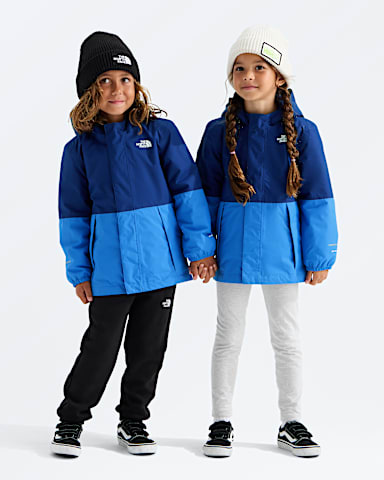 Kids Warm Antora Rain Jacket TNF Bold BlueActive Blue Main