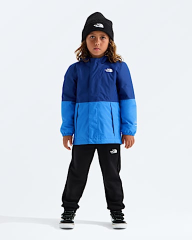 Kids Warm Antora Rain Jacket TNF Bold BlueActive Blue HERO2