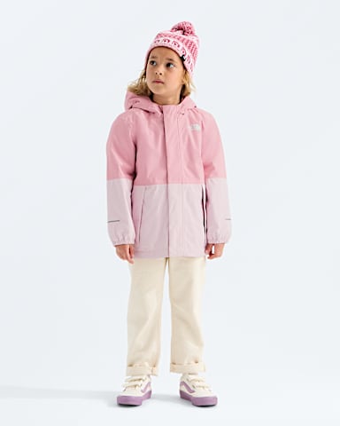 Manteau impermable Warm Antora pour enfants TNF PrimrosePale Blossom HERO2